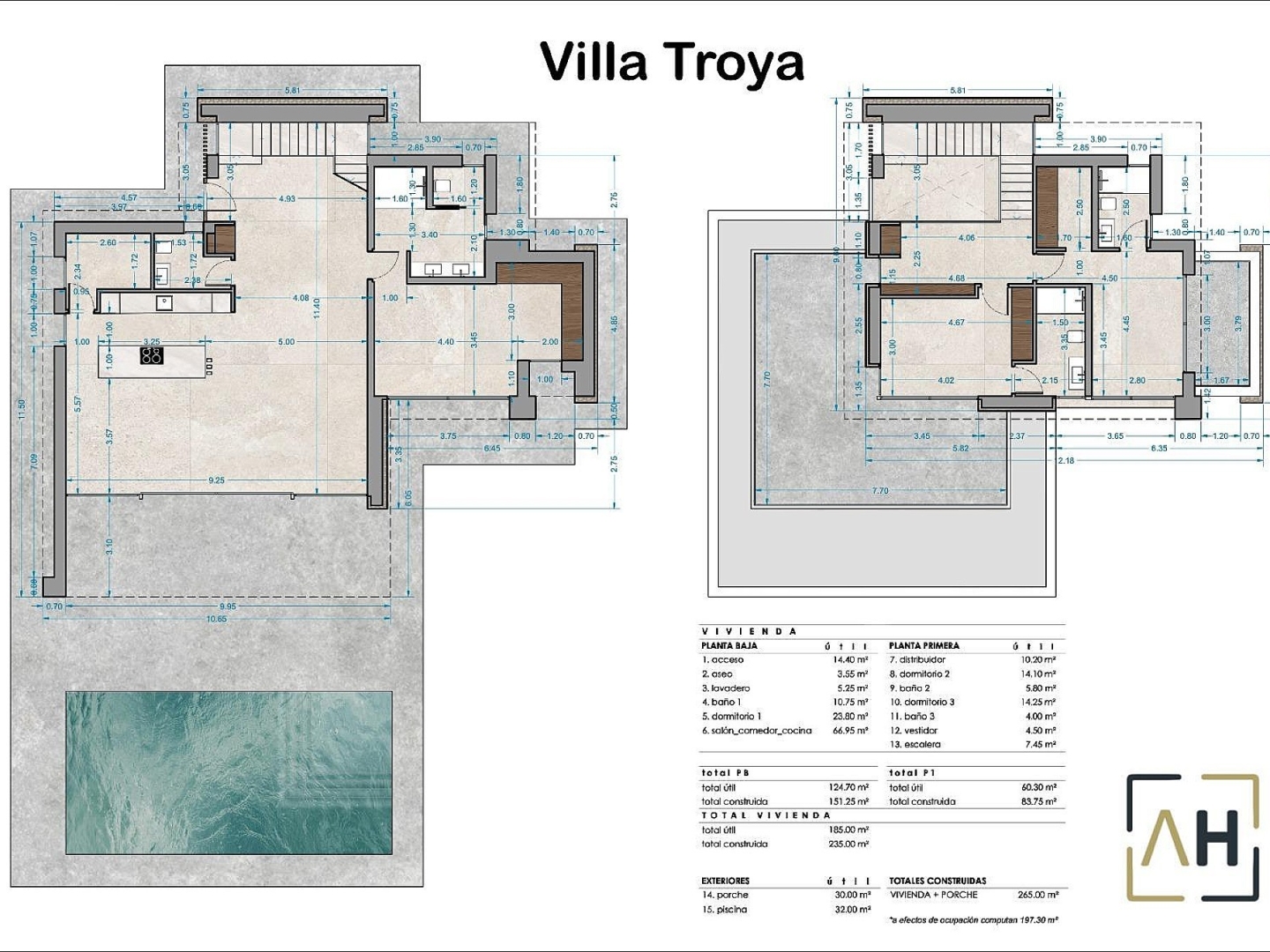 3 Bedroom 3 Bathroom Villa in Pinoso