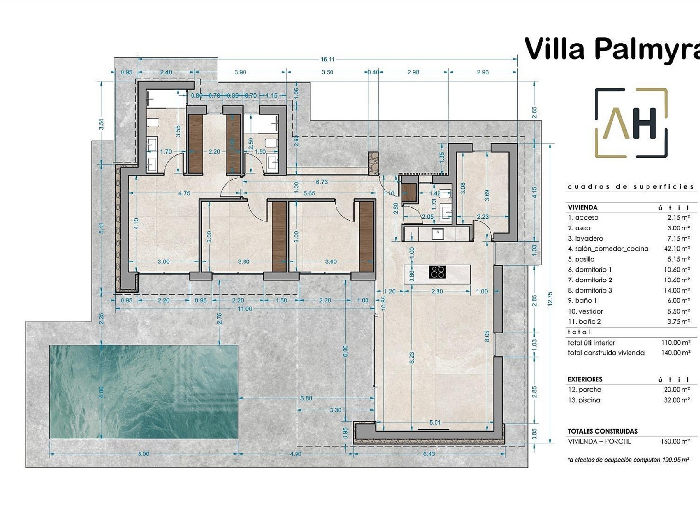 3 Bedroom 2 Bathroom Villa in Pinoso