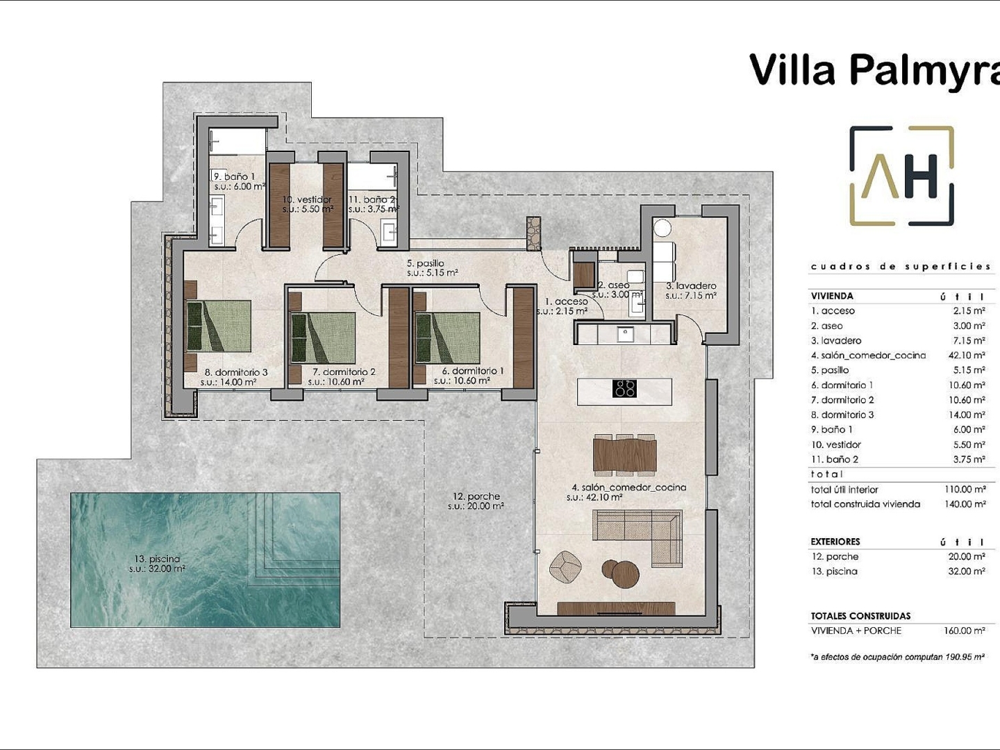 3 Bedroom 2 Bathroom Villa in Pinoso