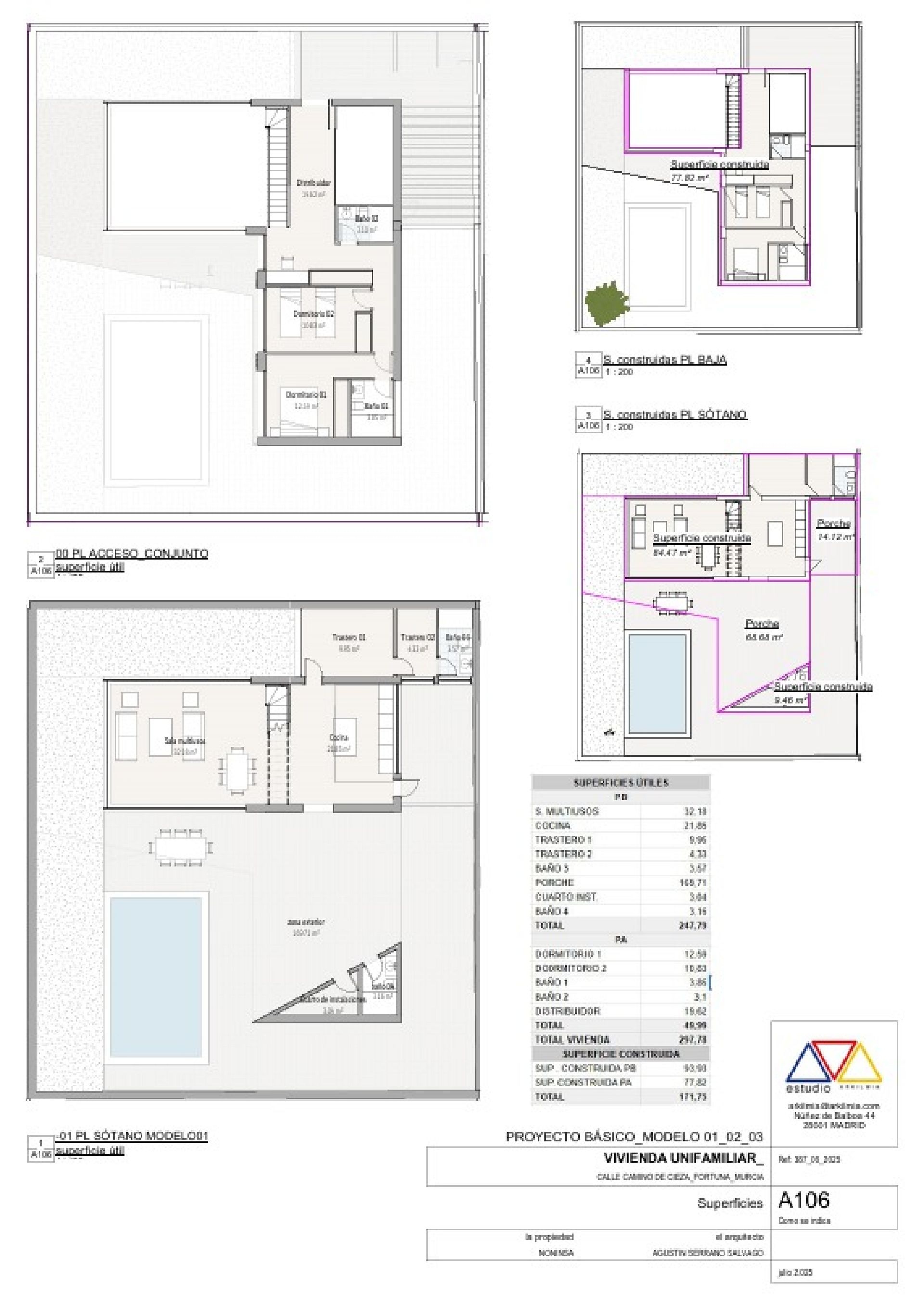 Resale - 3 Bedroom 4 Bathroom Villa in Fortuna -  - Murcia