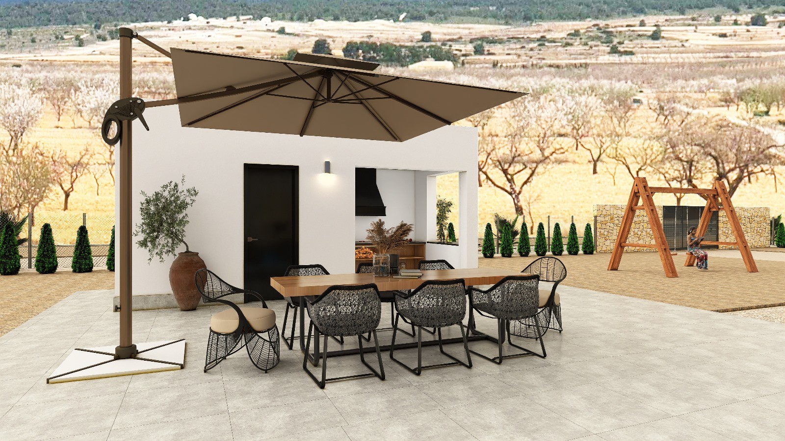 Resale - 3 Bedroom 2 Bathroom Villa in Pinoso -  - Alicante