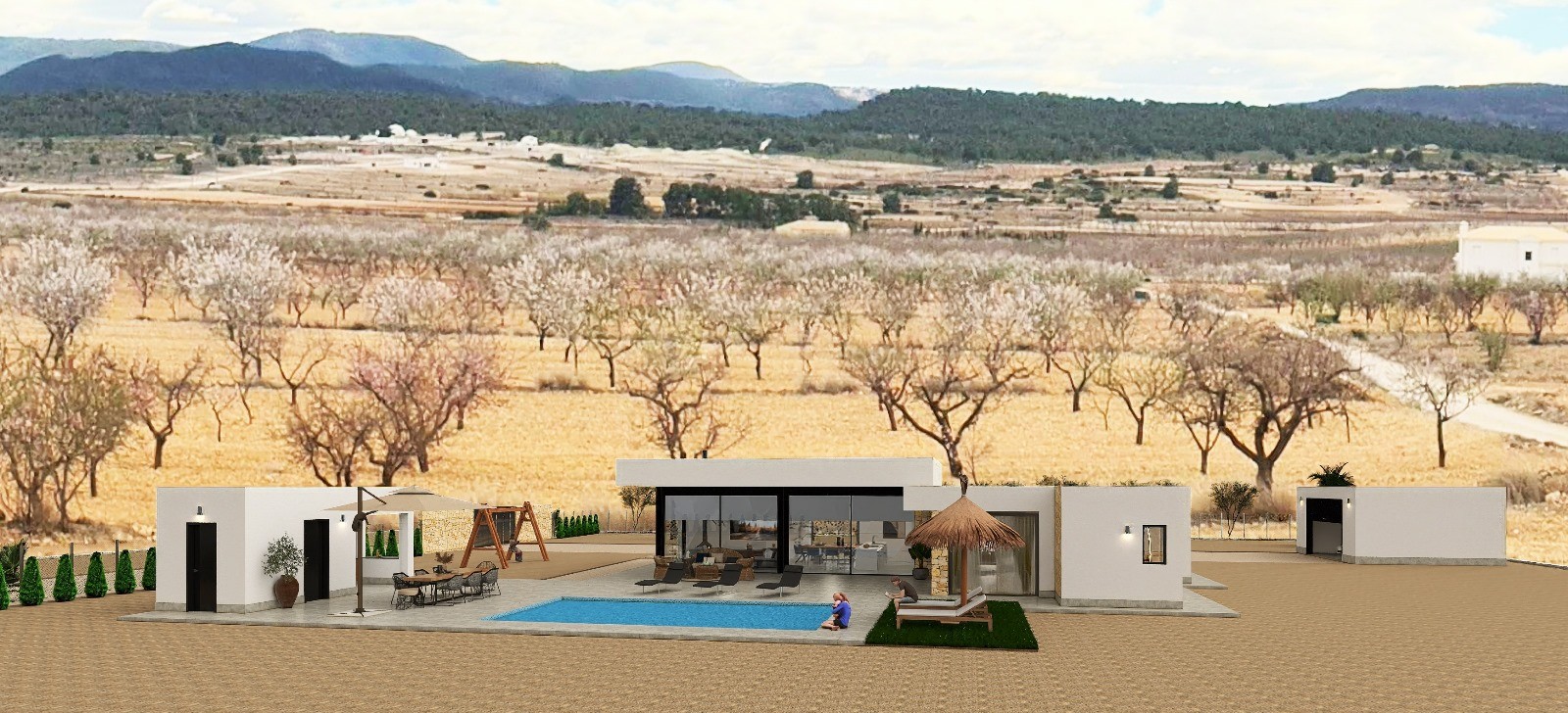 Resale - 3 Bedroom 2 Bathroom Villa in Pinoso -  - Alicante