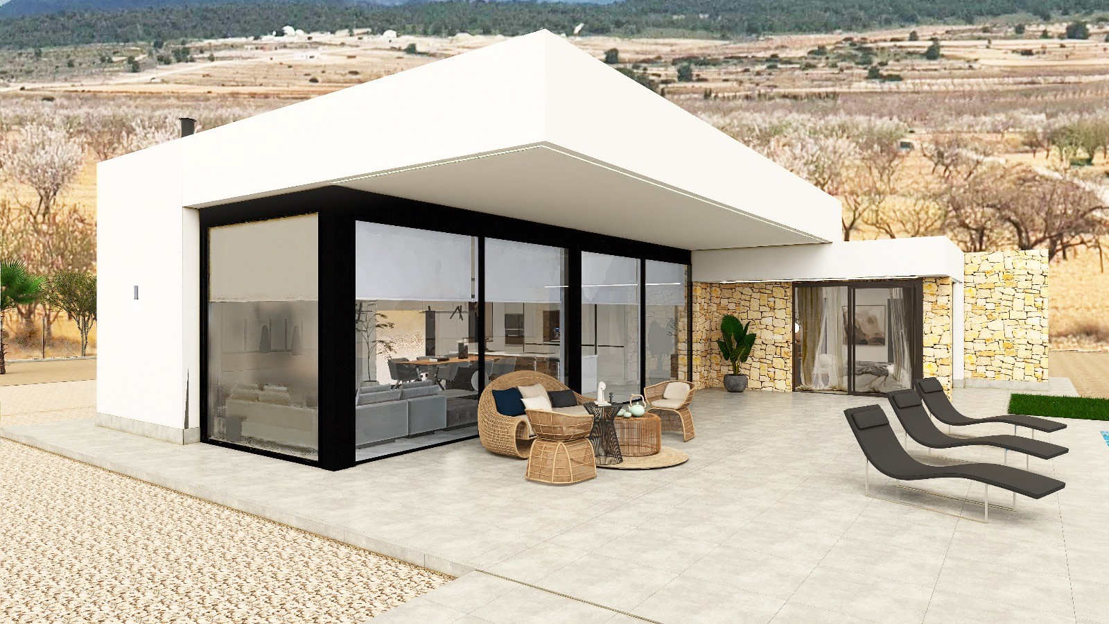 Resale - 3 Bedroom 2 Bathroom Villa in Pinoso -  - Alicante