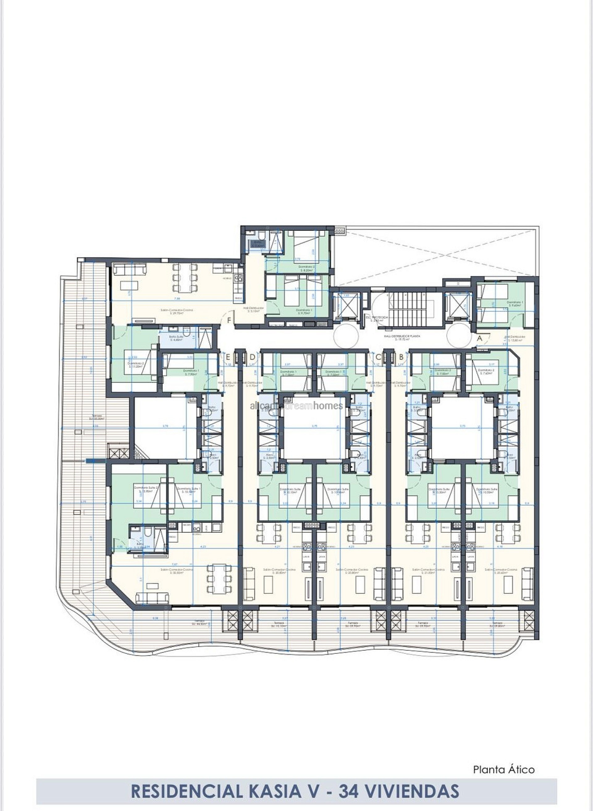 Resale - 2 Bedroom 2 Bathroom Apartment in Torrevieja -  - Alicante