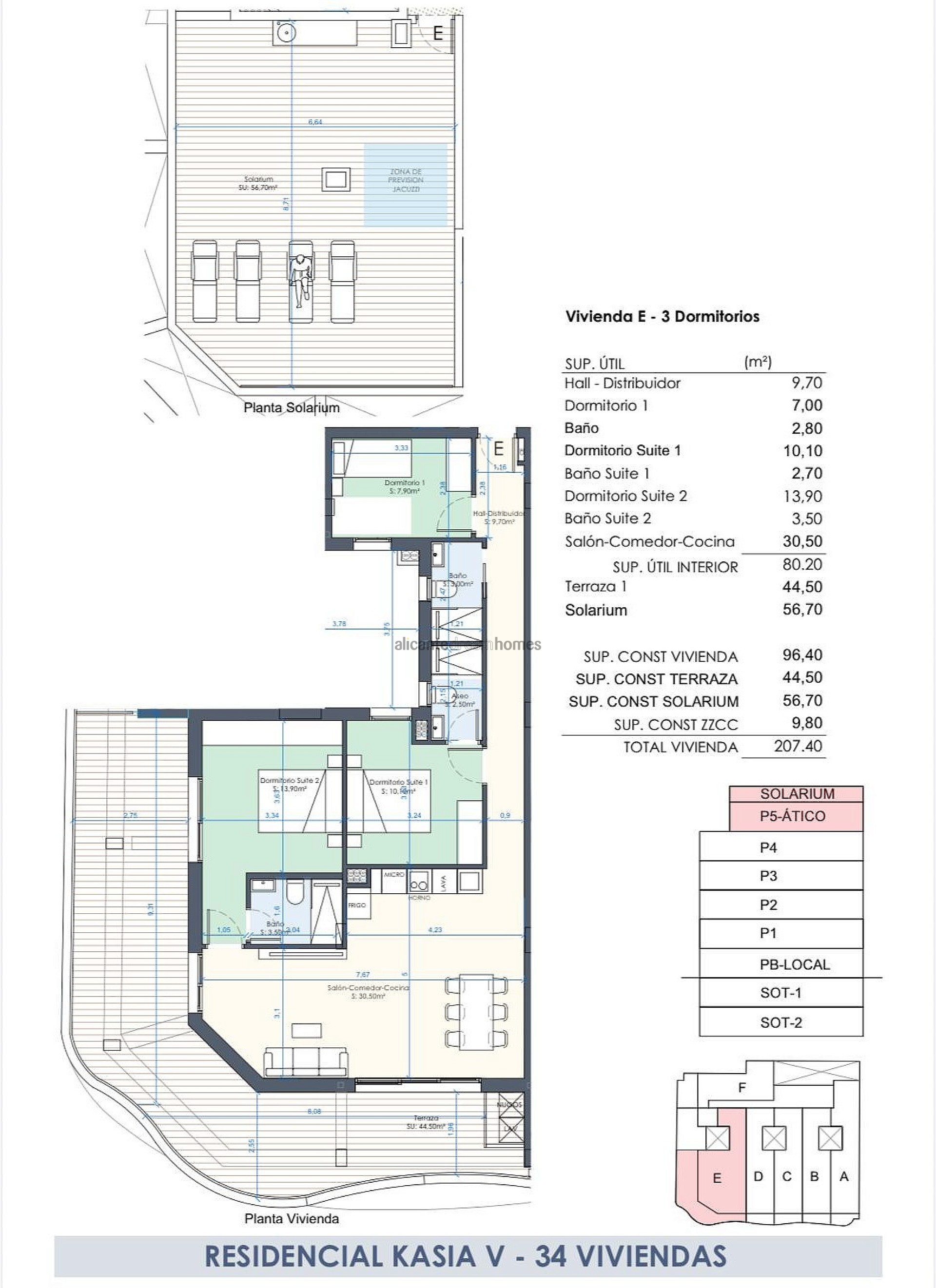 Resale - 2 Bedroom 2 Bathroom Apartment in Torrevieja -  - Alicante