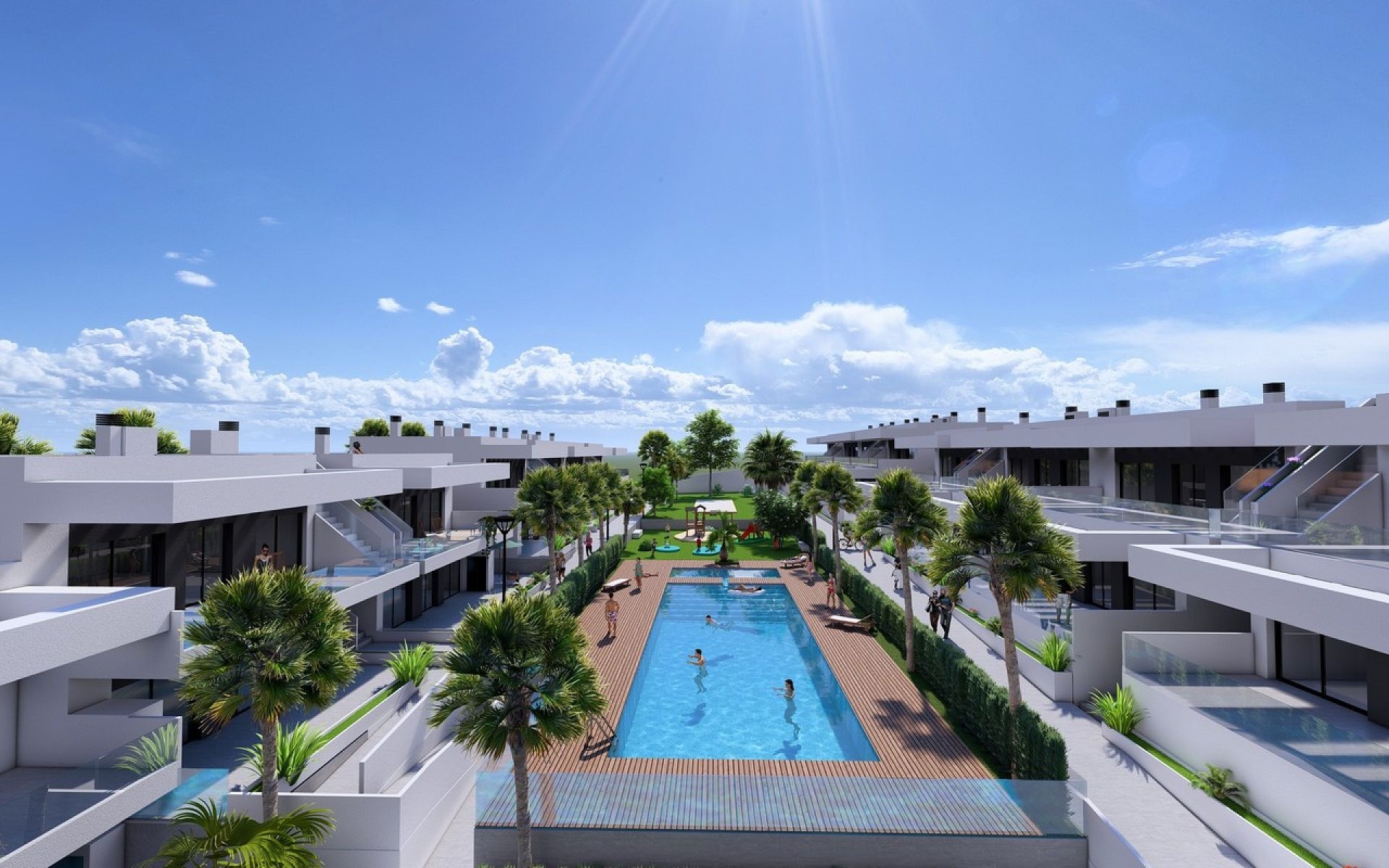 Resale - 2 Bedroom 2 Bathroom Apartment in Algorfa -  - Alicante