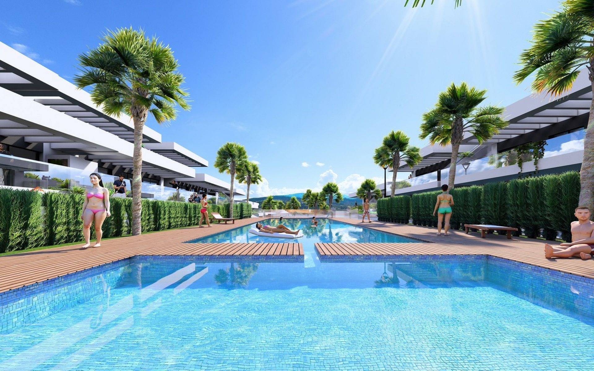 Resale - 2 Bedroom 2 Bathroom Apartment in Algorfa -  - Alicante