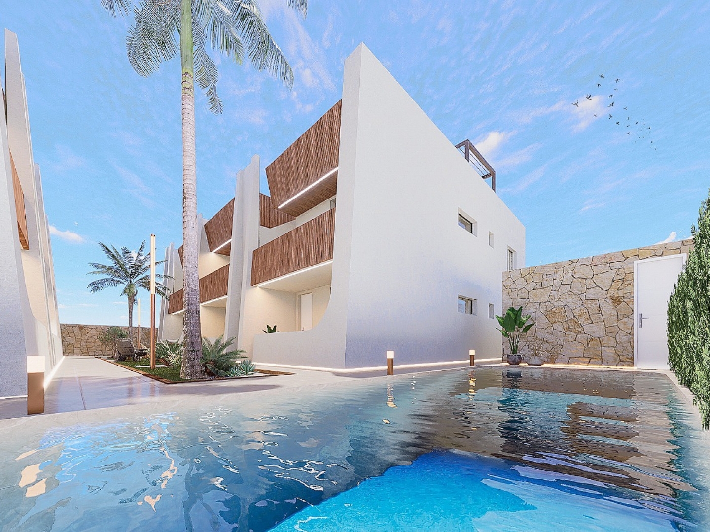 2 Bedroom 2 Bathroom Bungalow in San Pedro del Pinatar