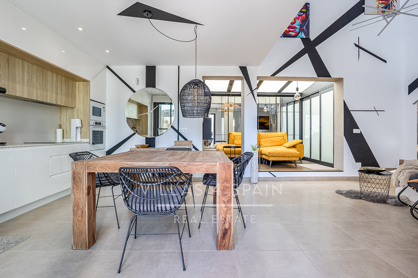 Resale - 3 bed 3 bath modern villa with private pool for sale in Benijofar, Alicante - calle felipe hernandez - Alicante