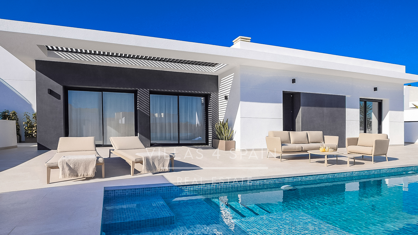 New Build - 4-5 bed 3 bath key ready new build villa in La Marquesa, Ciudad Quesada - calle mercurio - Alicante
