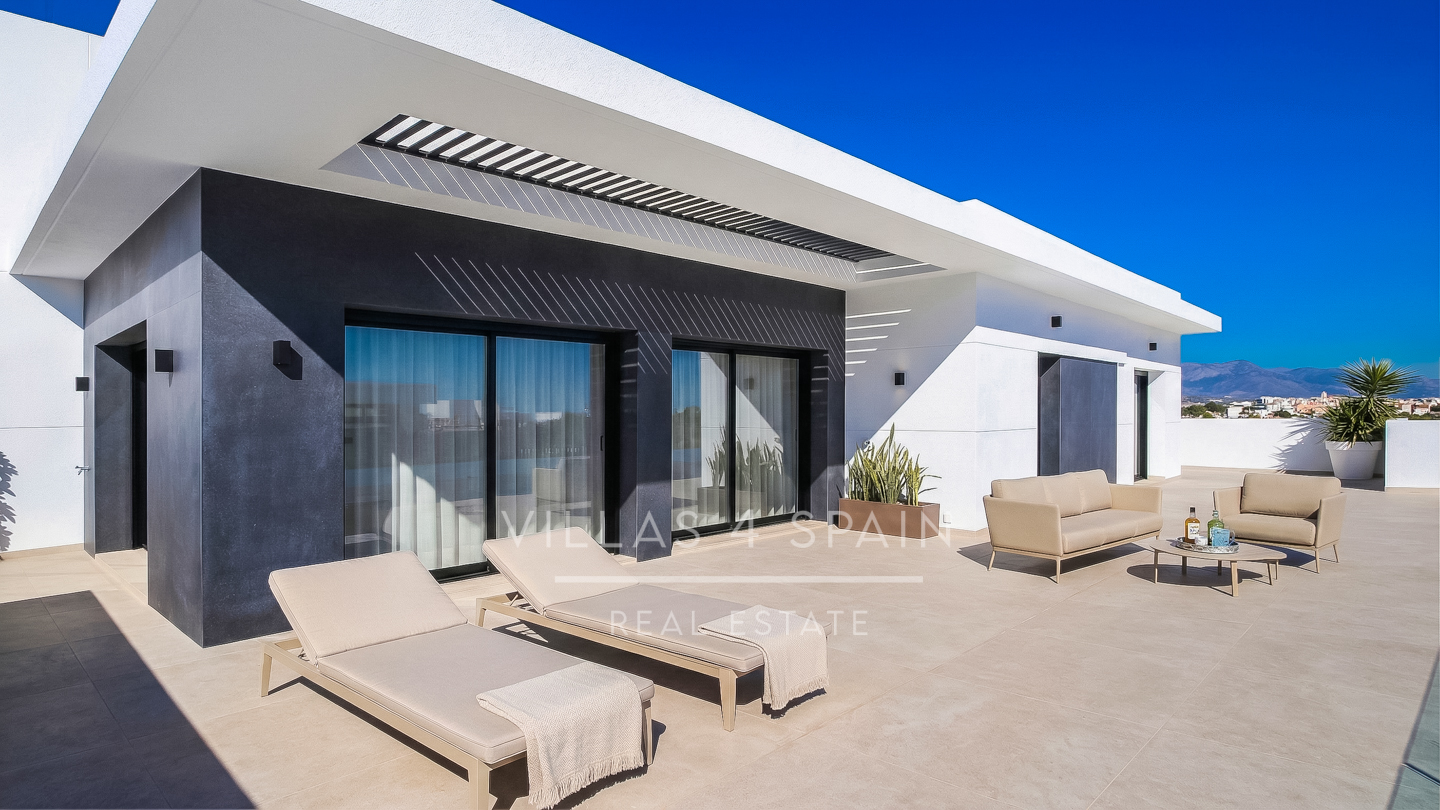 New Build - 4-5 bed 3 bath key ready new build villa in La Marquesa, Ciudad Quesada - calle mercurio - Alicante