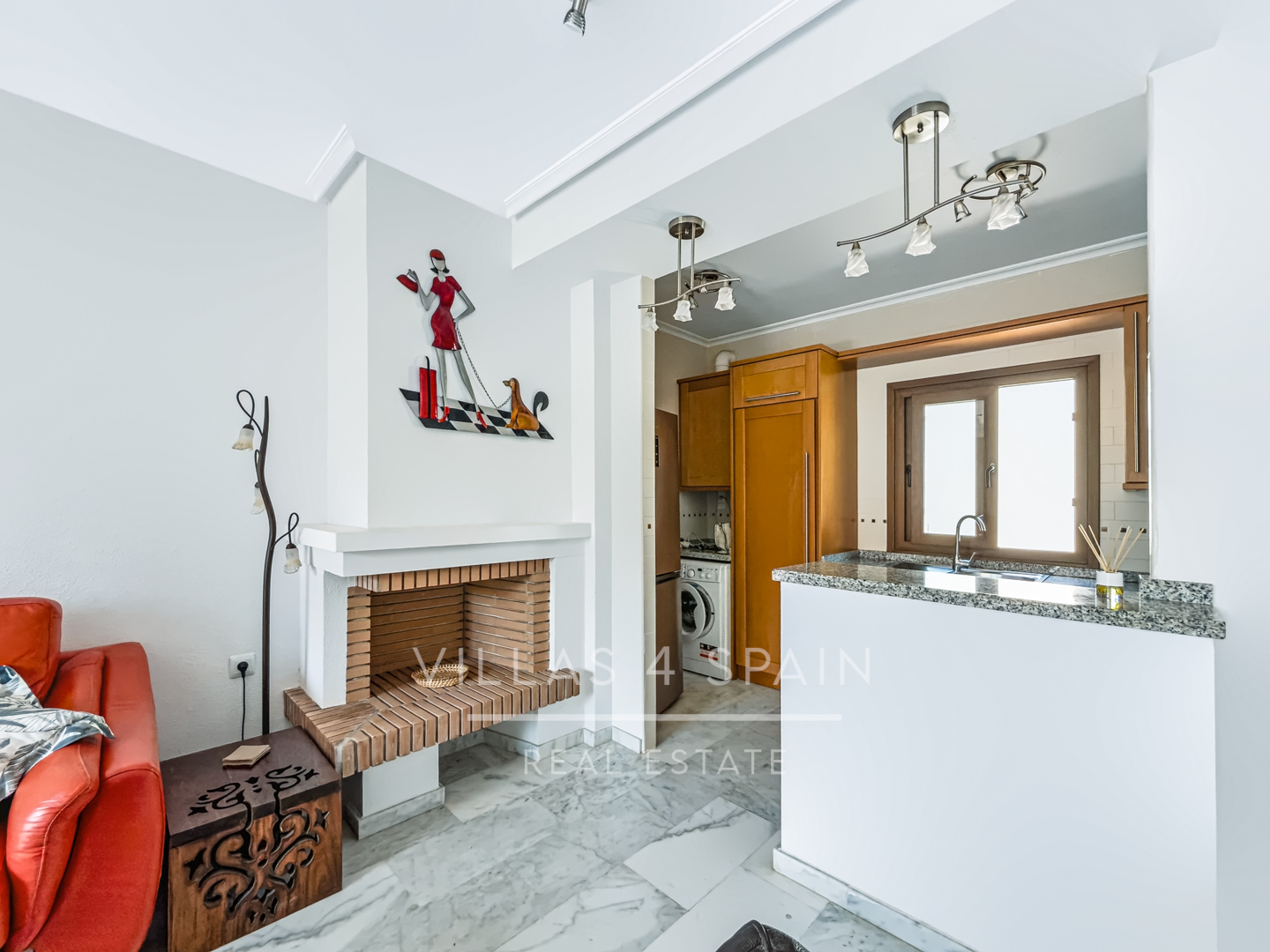 Resale - 2 Bed 2 Bath Penthouse apartment with roof terrace in La Finca Golf Algorfa, with community Pool - calle benferri la finca golf Algorfa - Alicante