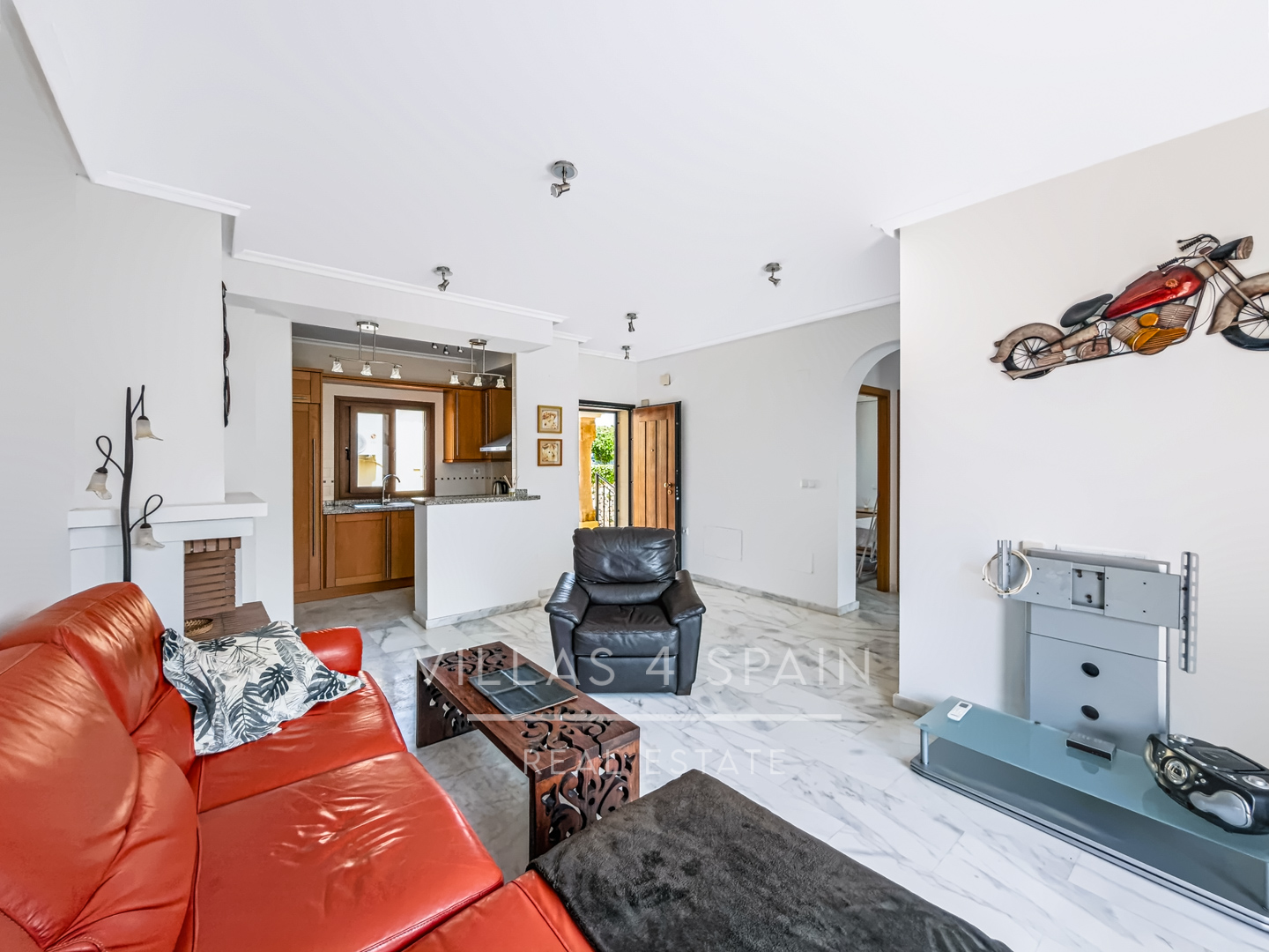 Resale - 2 Bed 2 Bath Penthouse apartment with roof terrace in La Finca Golf Algorfa, with community Pool - calle benferri la finca golf Algorfa - Alicante