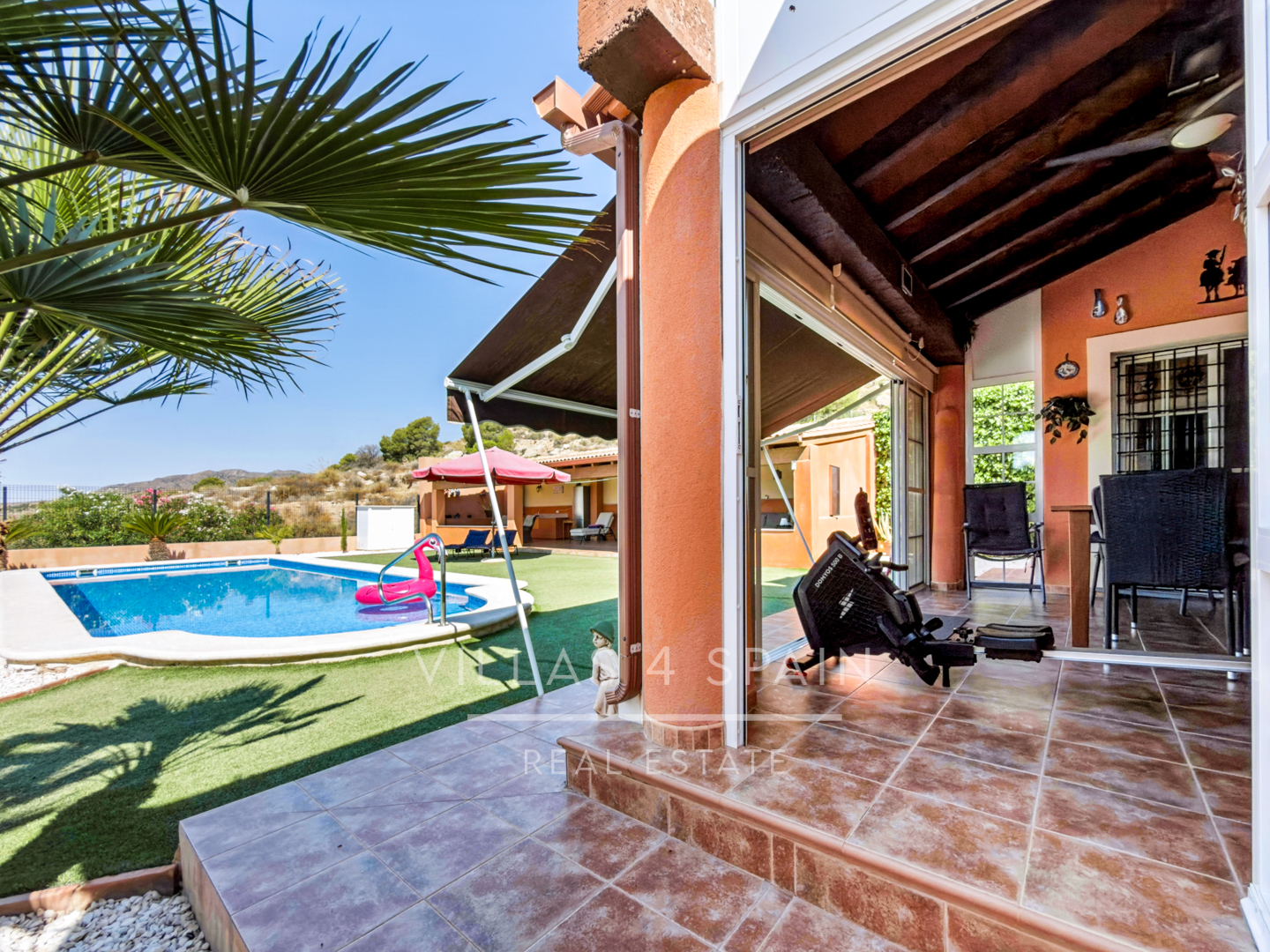 Resale - 3 Bed 3 Bath Villa with Private Pool & Parking in Las Kalendas Fortuna - calle camino de san miguel - Murcia