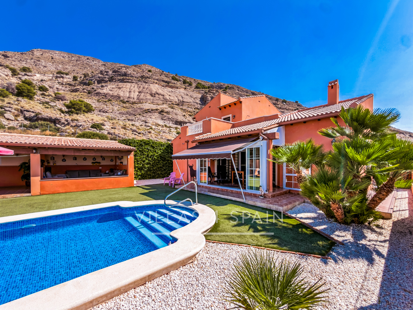Resale - 3 Bed 3 Bath Villa with Private Pool & Parking in Las Kalendas Fortuna - calle camino de san miguel - Murcia