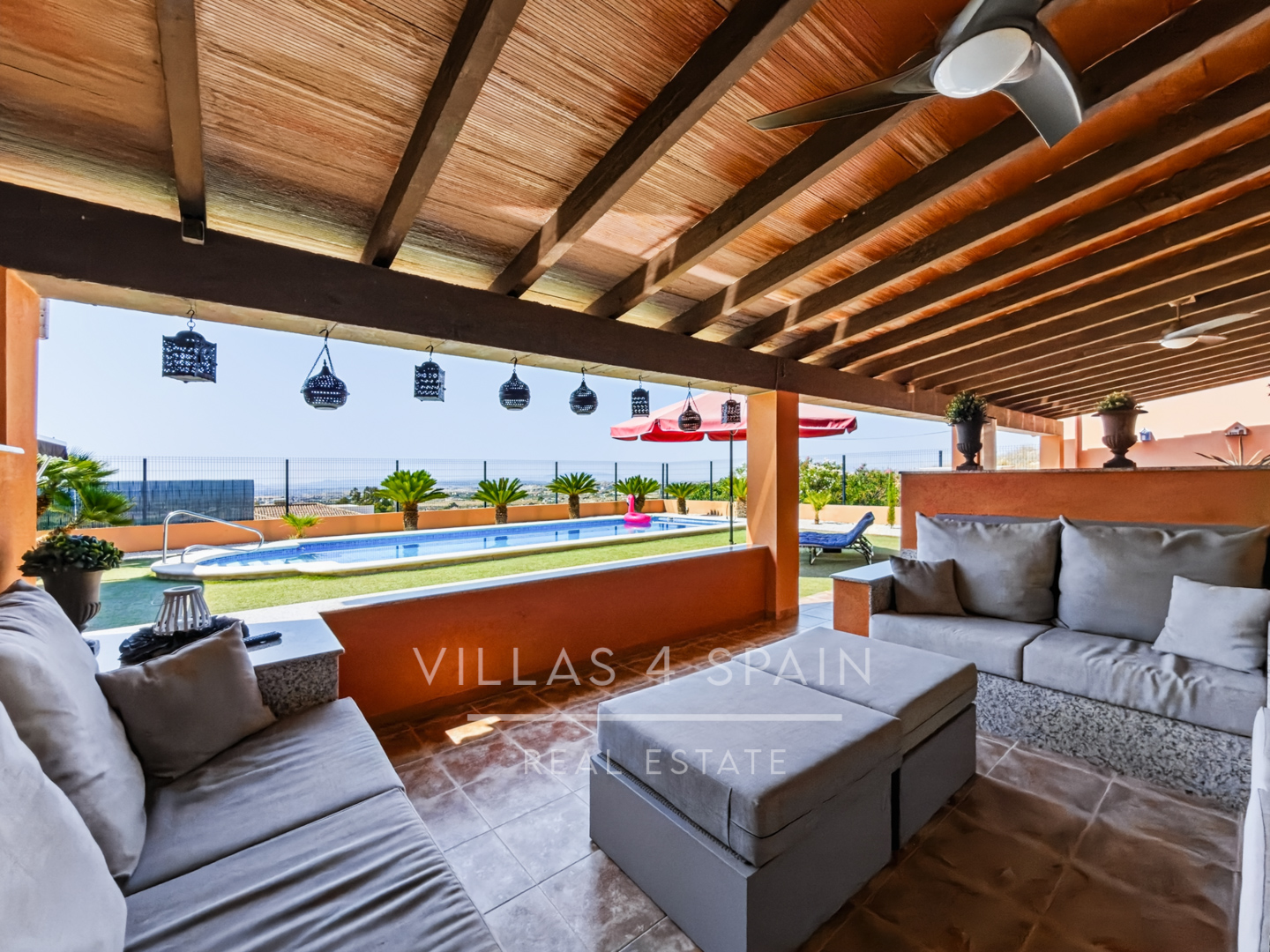 Resale - 3 Bed 3 Bath Villa with Private Pool & Parking in Las Kalendas Fortuna - calle camino de san miguel - Murcia