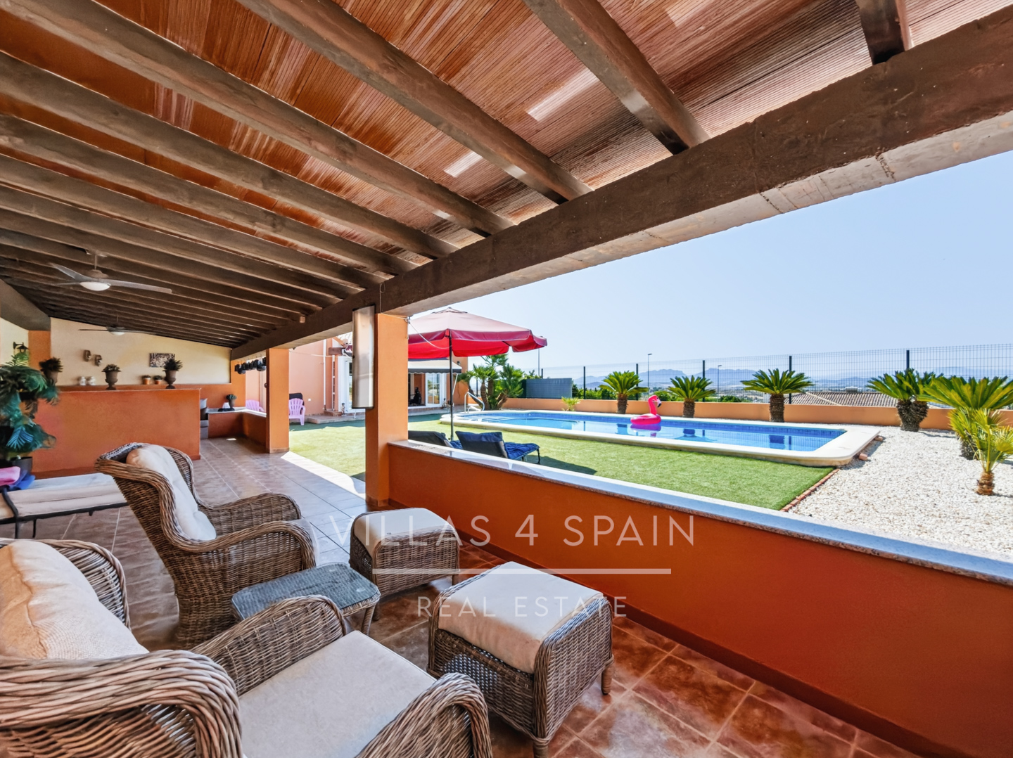 Resale - 3 Bed 3 Bath Villa with Private Pool & Parking in Las Kalendas Fortuna - calle camino de san miguel - Murcia