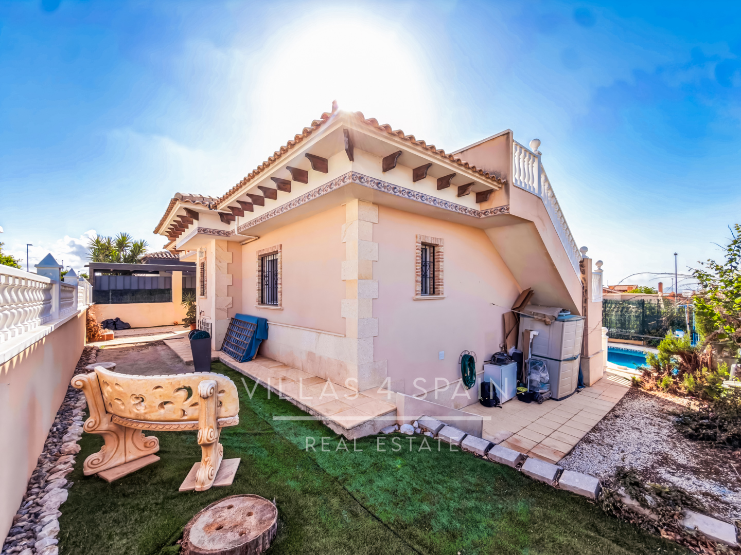 Resale - 3 Bed 2 Bath Villa with a Private Pool & Parking in Las Kalendas Fortuna - calle camino de cieza - Murcia