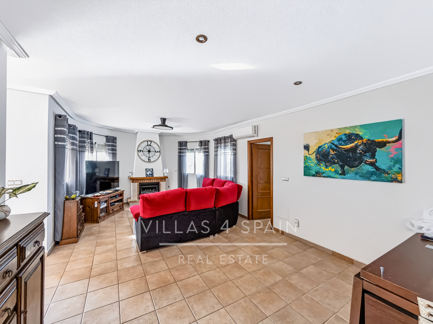 Resale - 3 Bed 2 Bath Villa with a Private Pool & Parking in Las Kalendas Fortuna - calle camino de cieza - Murcia