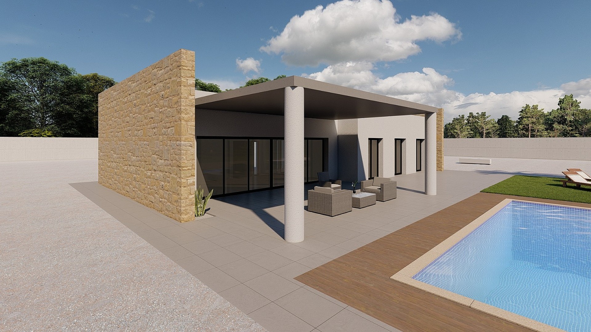 Resale - 3 Bedroom 2 Bathroom Villa in Pinoso -  - Alicante
