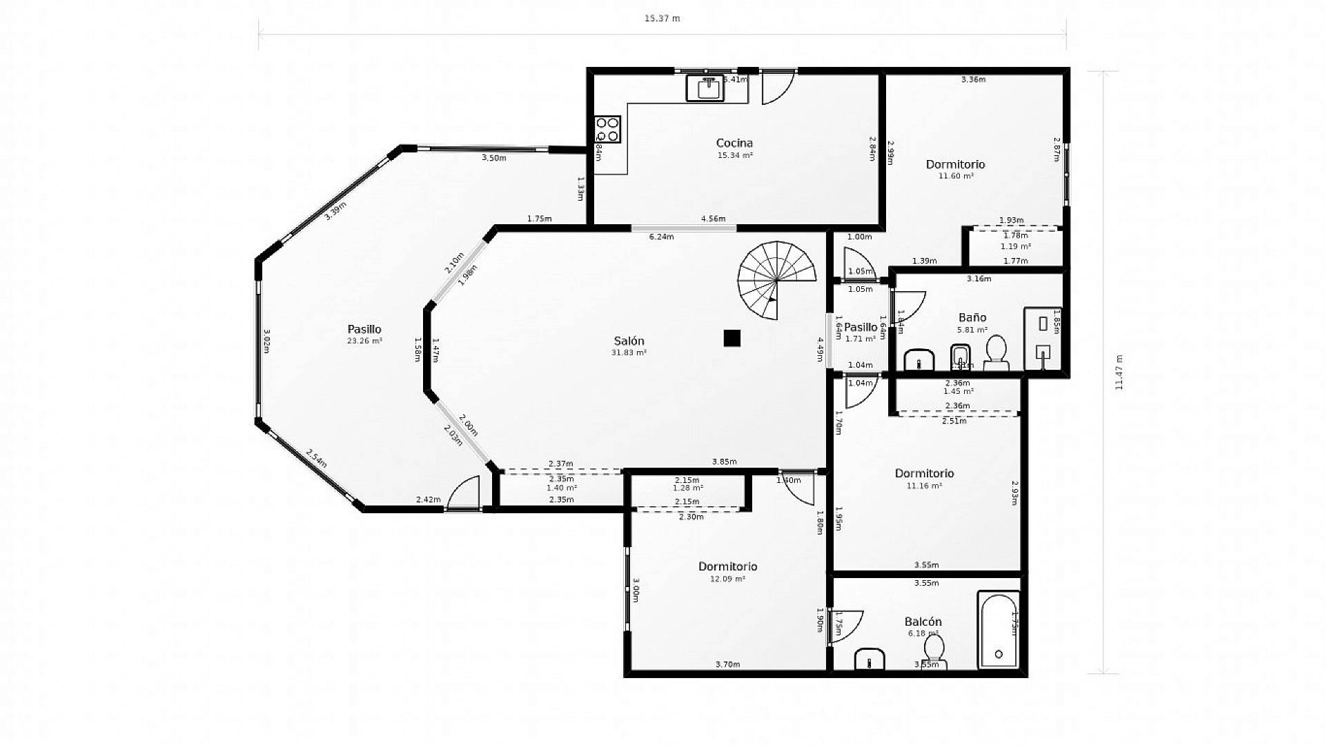 Resale - 3 Bedroom 2 Bathroom Villa in Ciudad Quesada -  - Alicante