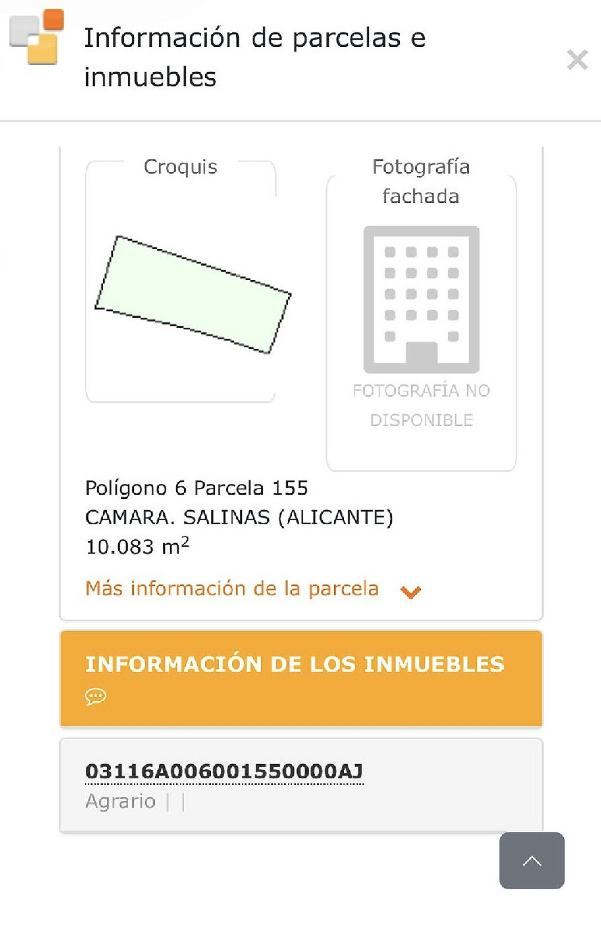Resale - Land in Salinas -  - Alicante