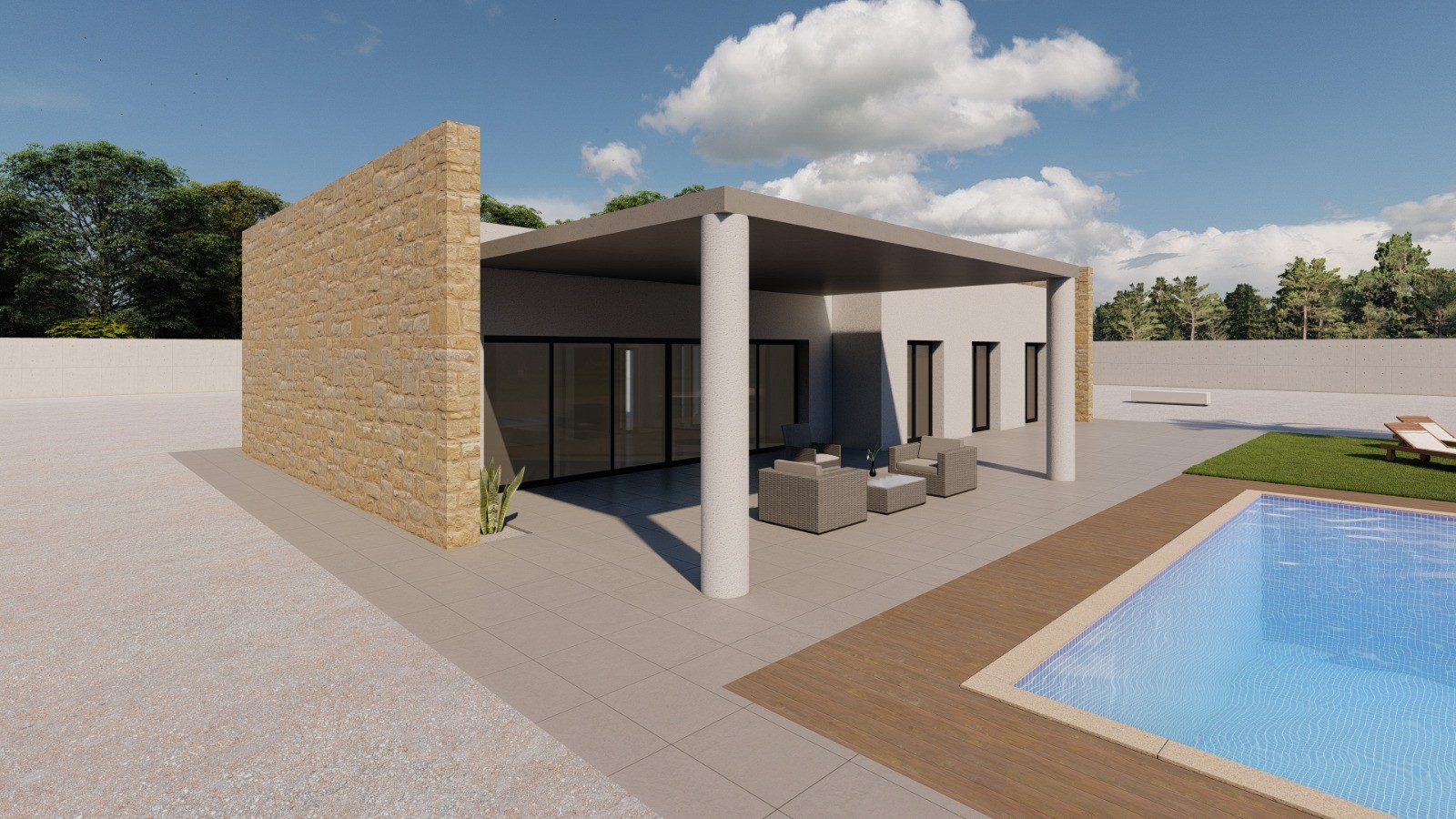 Resale - 3 Bedroom 2 Bathroom Villa in Pinoso -  - Alicante
