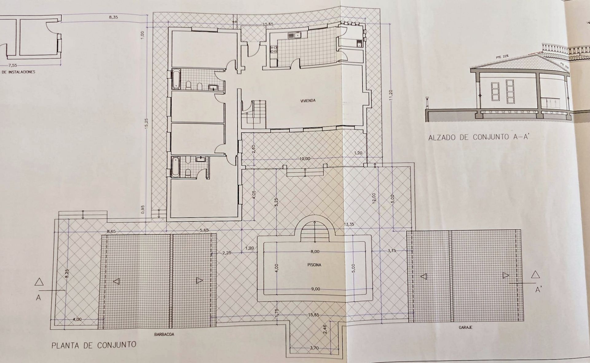 Resale - 6 Bedroom 5 Bathroom Villa in Salinas -  - Alicante
