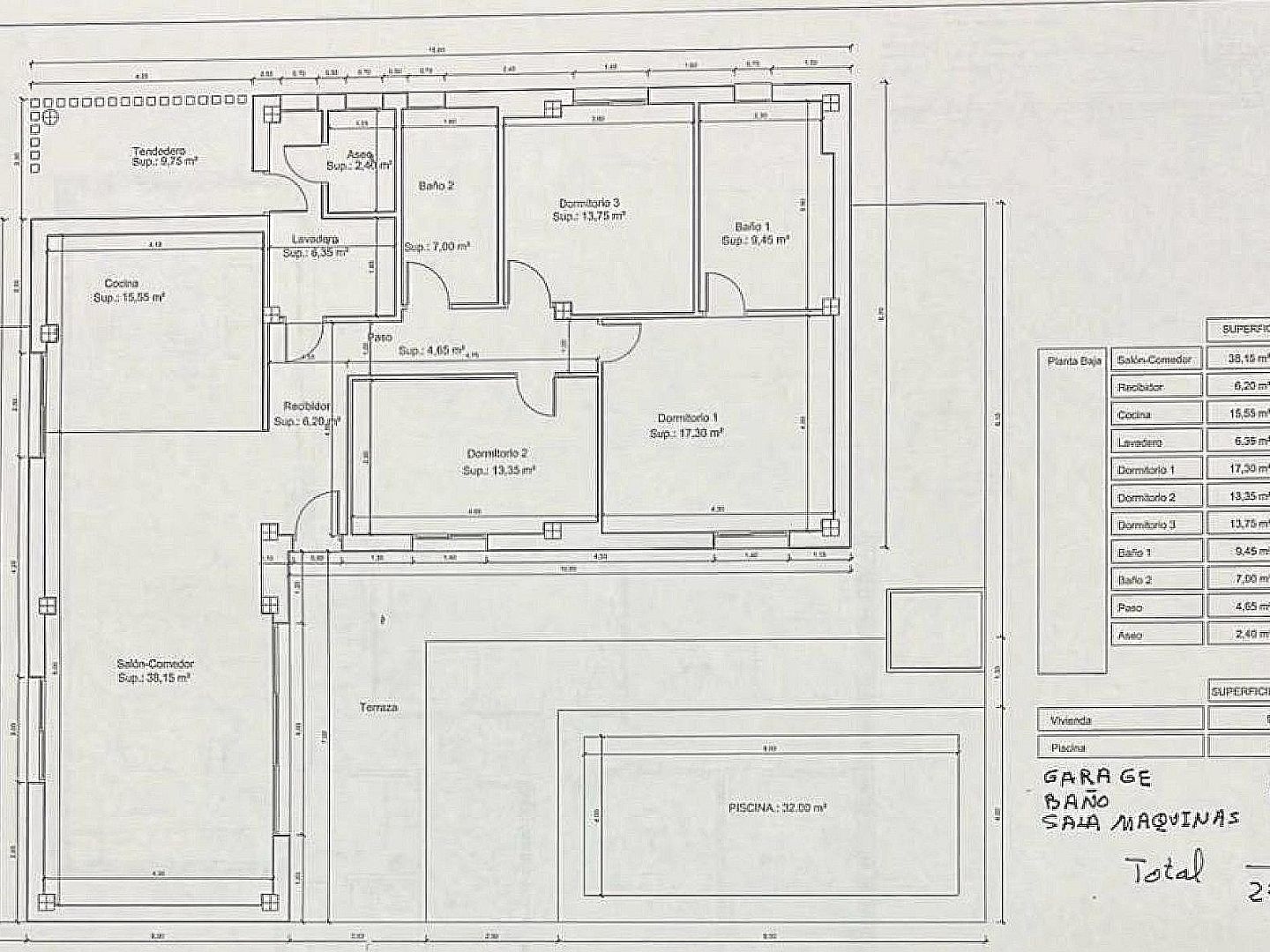 3 Bedroom 3 Bathroom Villa in Pinoso