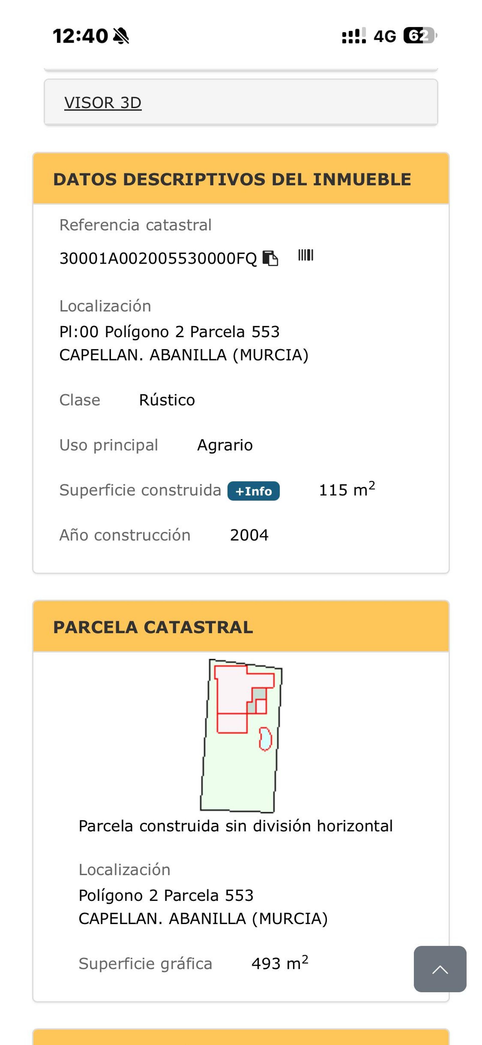 Resale - 3 Bedroom 1 Bathroom Villa in Cañada de la Leña -  - Murcia