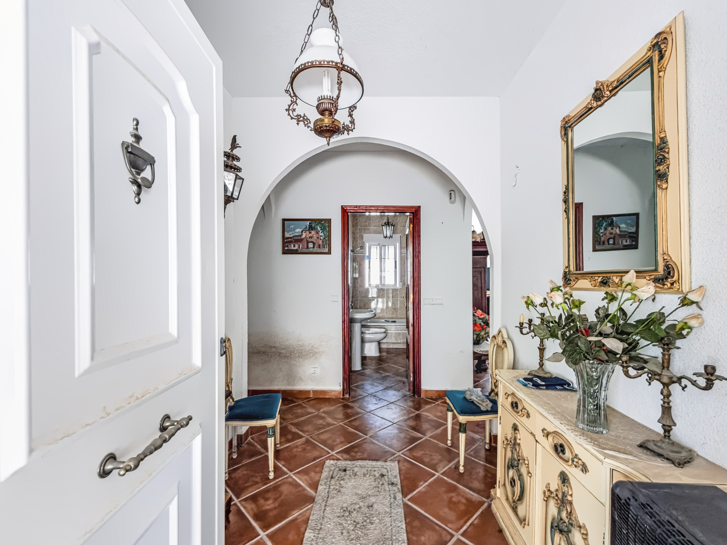 Resale - 6 Bed 4 Bath Villa with Pool and Large Plot with multiple garages in Fortuna  - calle baños 3 - Murcia
