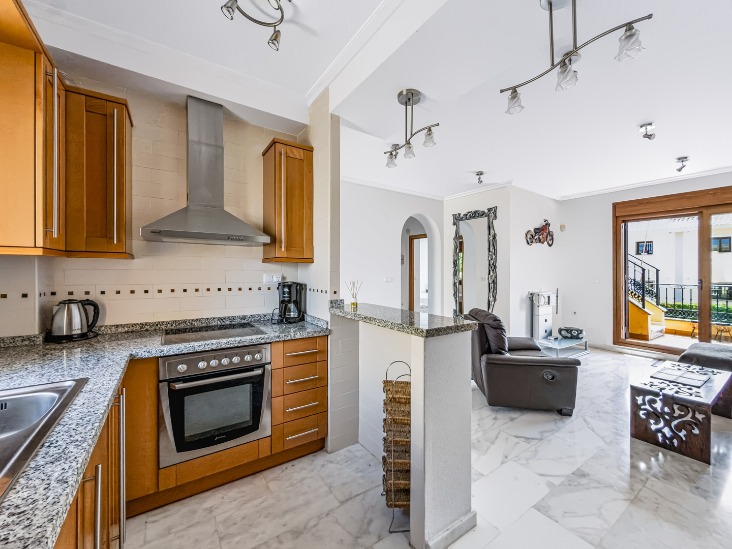 Resale - 2 Bed 2 Bath Penthouse apartment with roof terrace in La Finca Golf Algorfa, with community Pool - calle benferri la finca golf Algorfa - Alicante